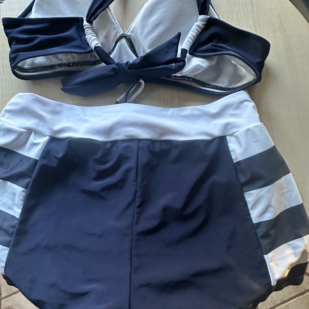 Two piece bathing suit